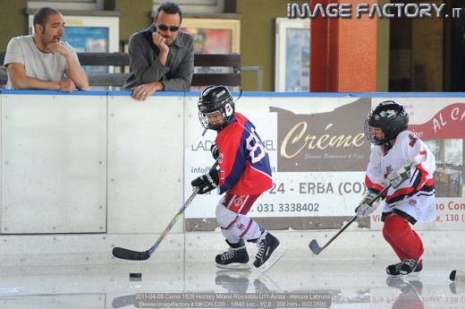 2011-04-09 Como 1526 Hockey Milano Rossoblu U11-Aosta - Alessia Labruna